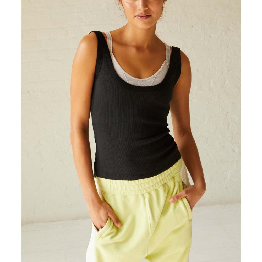 NWOT FP Movement Step One Tank / Black